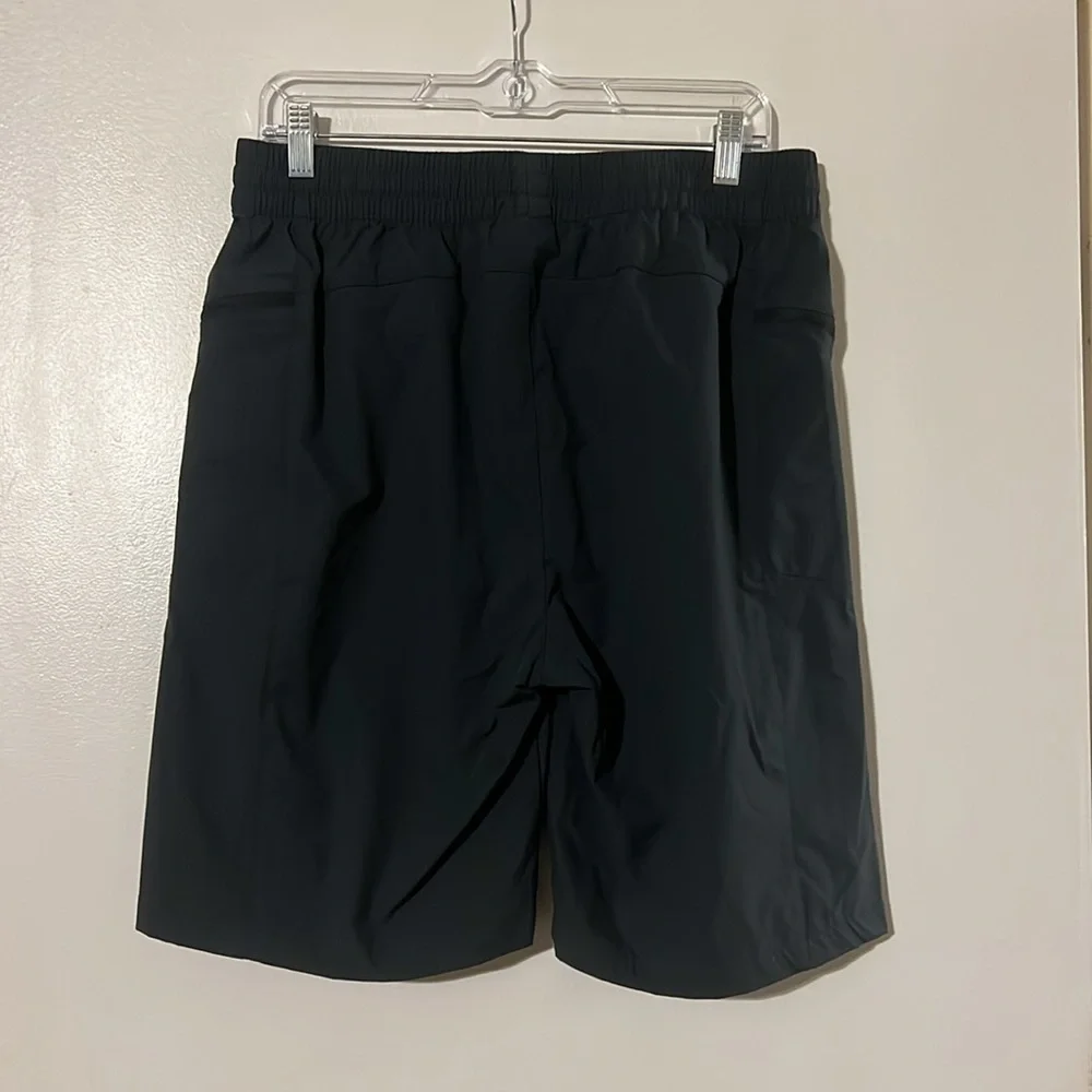 Gradual mens gray drawstring elastic waist  shorts